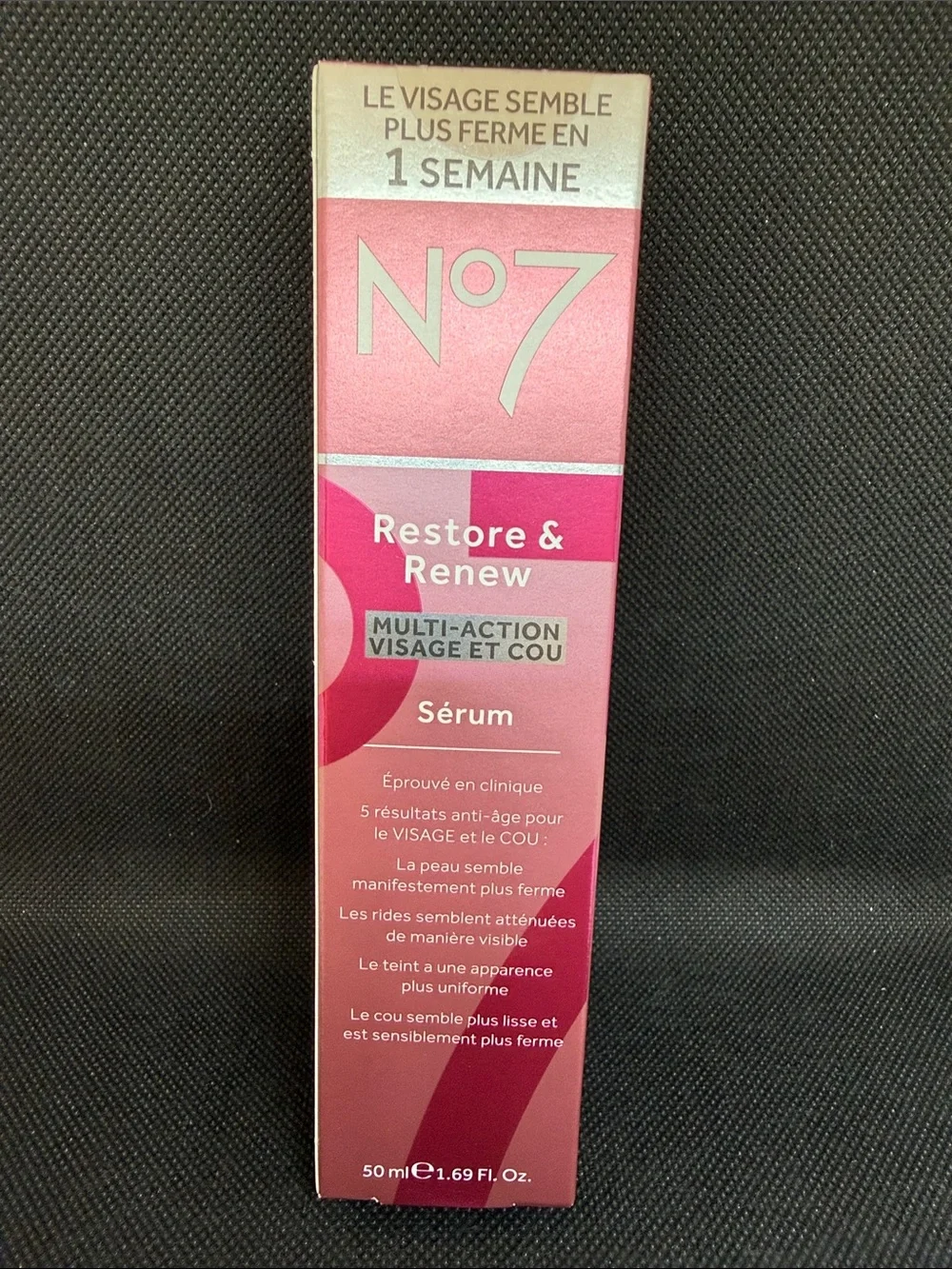 No7 Restore & Renew Face & Neck Multi-Action Serum